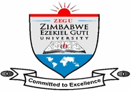 Zimbabwe Ezekiel Guti University logo