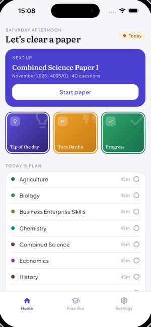 Your papers, and where you are in them