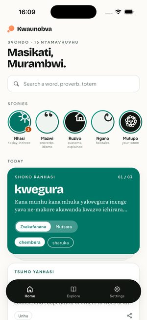 Kwaunobva home